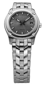  Shop Authentic Burberry Herringbone Grey Dial Silver Steel Strap Watch for Women - BU1851 - Luxxuri