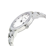  Shop Authentic Burberry The City Silver Dial Silver Steel Strap Watch for Women - BU9000 - Luxxuri