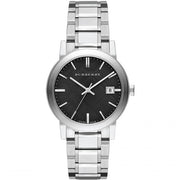  Shop Authentic Burberry The City Black Dial Silver Stainless Steel Strap Watch for Women - BU9001 - Luxxuri