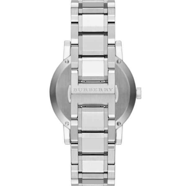  Shop Authentic Burberry The City Black Dial Silver Stainless Steel Strap Watch for Women - BU9001 - Luxxuri