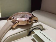  Shop Authentic Burberry The City Beige Dial Brown Leather Strap Watch for Women - BU9014 - Luxxuri