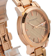  Shop Authentic Burberry The City Rose Gold Dial Rose Gold Steel Strap Watch for Women - BU9034 - Luxxuri
