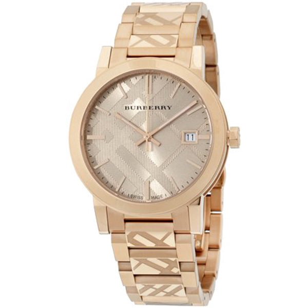  Shop Authentic Burberry The City Rose Gold Dial Rose Gold Steel Strap Watch for Women - BU9039 - Luxxuri