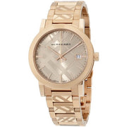  Shop Authentic Burberry The City Rose Gold Dial Rose Gold Steel Strap Watch for Women - BU9039 - Luxxuri