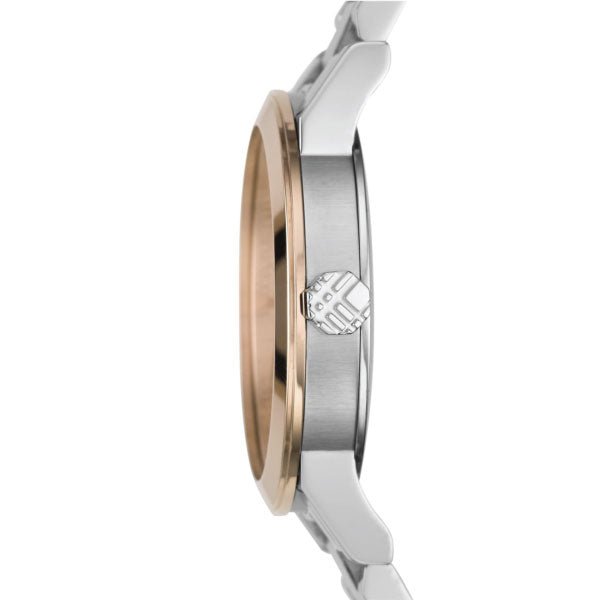  Shop Authentic Burberry The City White Dial Two Tone Steel Strap Watch for Women - BU9105 - Luxxuri