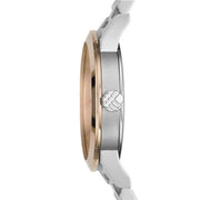  Shop Authentic Burberry The City White Dial Two Tone Steel Strap Watch for Women - BU9105 - Luxxuri