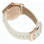  Shop Authentic Burberry The City White Dial White Leather Strap Watch for Women - BU9108 - Luxxuri