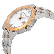  Shop Authentic Burberry The City Silver Dial Two Tone Steel Strap Watch for Women - BU9214 - Luxxuri