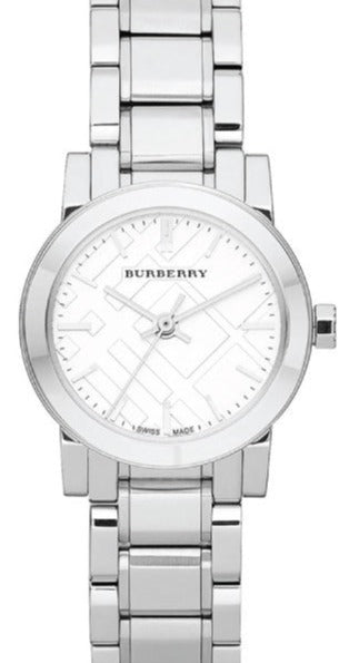  Shop Authentic Burberry The City Silver Dial Silver Steel Strap Watch for Women - BU9200 - Luxxuri