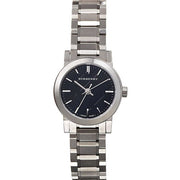  Shop Authentic Burberry The City Black Dial Silver Steel Strap Watch for Women - BU9201 - Luxxuri