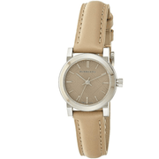  Shop Authentic Burberry The City Beige Dial Beige Leather Strap Watch for Women - BU9207 - Luxxuri