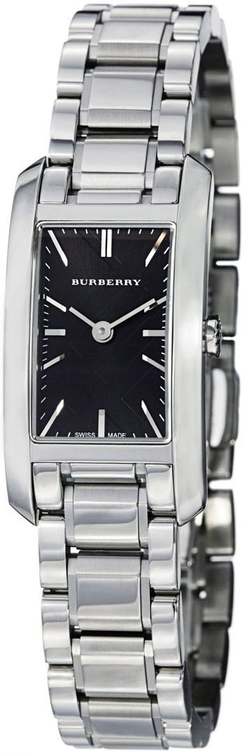  Shop Authentic Burberry Heritage Black Dial Silver Stainless Steel Strap Watch for Women - BU9501 - Luxxuri