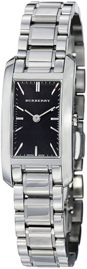  Shop Authentic Burberry Heritage Black Dial Silver Stainless Steel Strap Watch for Women - BU9501 - Luxxuri