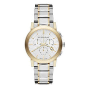  Shop Authentic Burberry The City White Dial Two Tone Steel Strap Watch for Men - BU9751 - Luxxuri