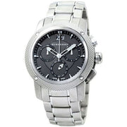  Shop Authentic Burberry Utilitarian Chronograph Black Dial Silver Steel Strap Watch For Men - BU9800 - Luxxuri