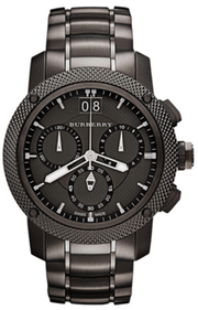  Shop Authentic Burberry Endurance Chronograph Quartz Black Dial Black Steel Strap Watch For Men - BU9801 - Luxxuri