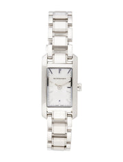  Shop Authentic Burberry Heritage Quartz White Dial Silver Steel Strap Watch For Women - BU9600 - Luxxuri