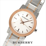  Shop Authentic Burberry The City Silver Dial Two Tone Steel Strap Watch for Women - BU9205 - Luxxuri