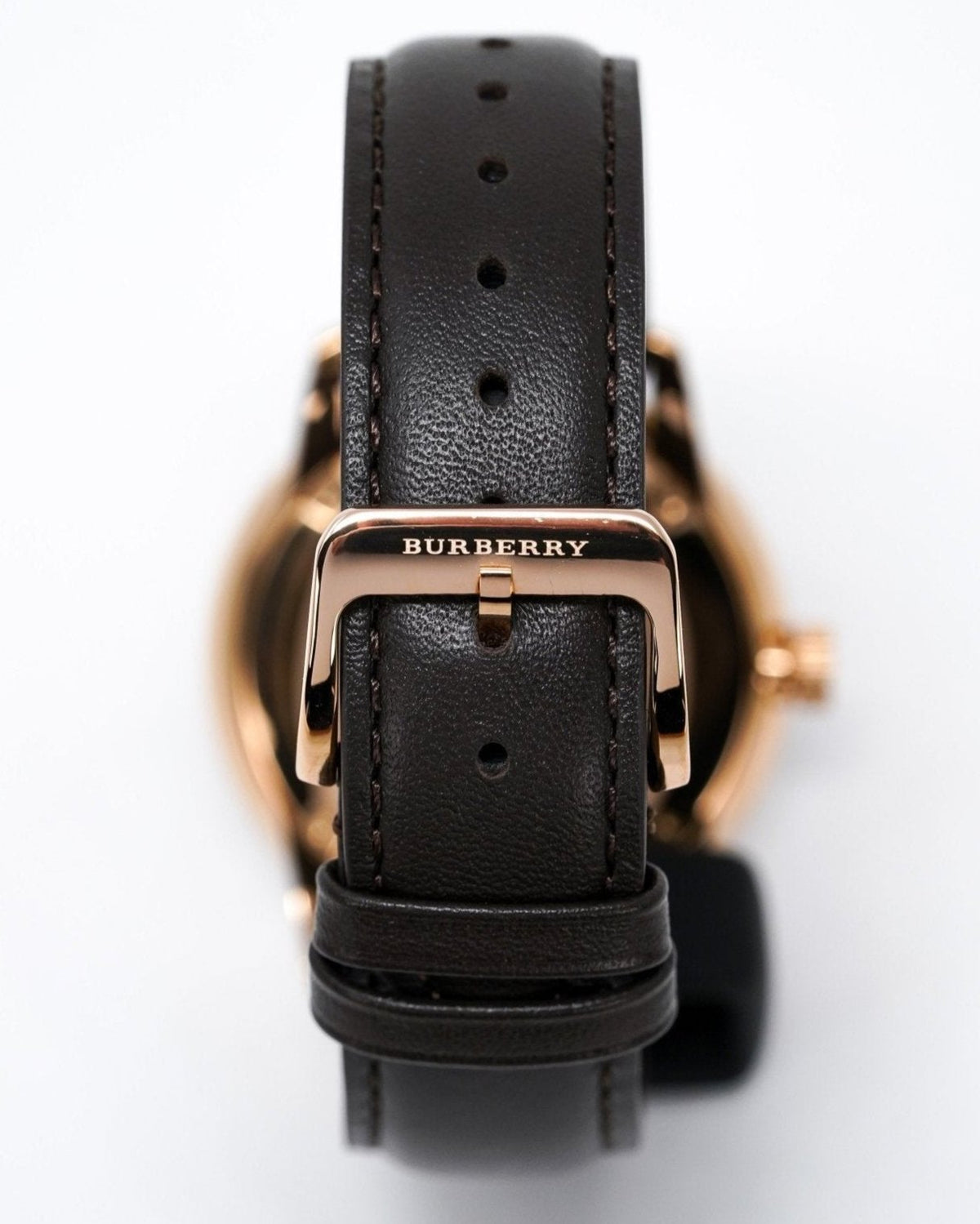  Shop Authentic Burberry The Classic Brown Dial Brown Leather Strap Watch for Men - BU10012 - Luxxuri