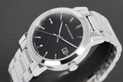  Shop Authentic Burberry The City Black Dial Silver Stainless Steel Strap Watch for Women - BU9001 - Luxxuri