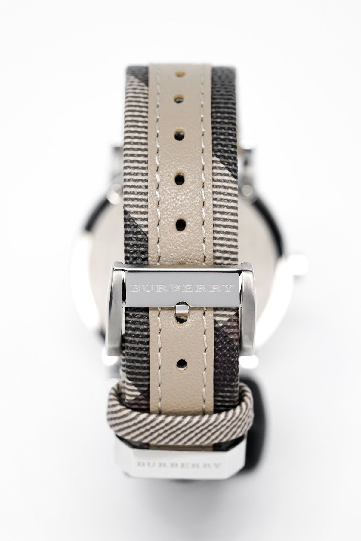  Shop Authentic Burberry The City Beige Dial Tan Leather Strap Watch for Women - BU9021 - Luxxuri