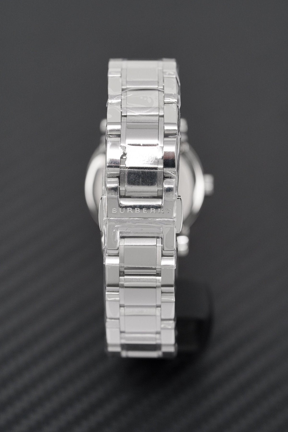  Shop Authentic Burberry The City Diamonds Silver Dial Silver Steel Strap Watch for Women - BU9220 - Luxxuri