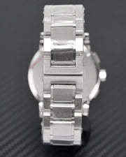  Shop Authentic Burberry The City Black Dial Silver Steel Strap Watch for Men - BU9351 - Luxxuri