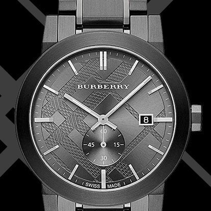  Shop Authentic Burberry The City Black Dial Black Steel Strap Watch for Men - BU9902 - Luxxuri