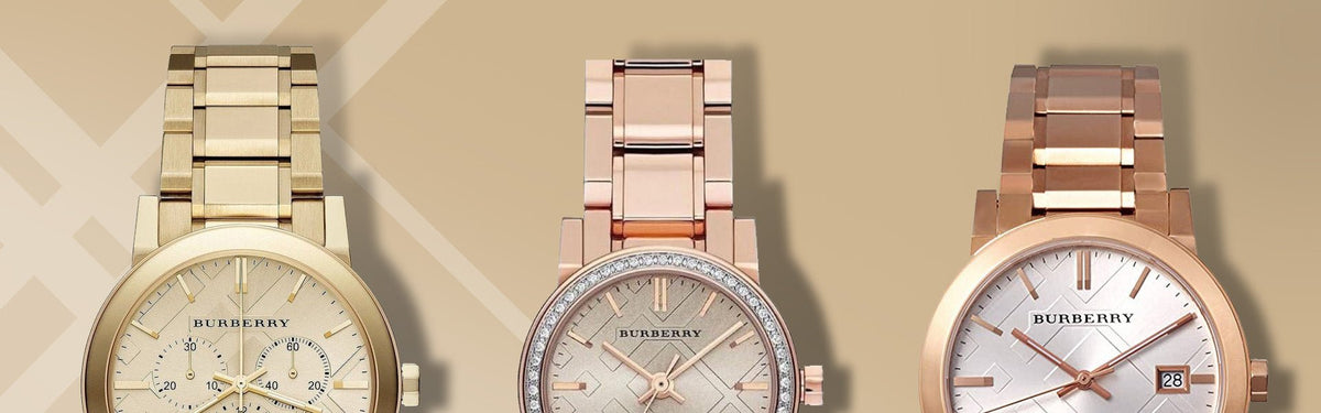  Shop Authentic Burberry The City White Dial Rose Gold Steel Strap Watch for Women - BU9204 - Luxxuri