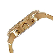  Shop Authentic Guess Confetti Diamonds Gold Dial Gold Steel Strap Watch for Women - W0774L2 - Luxxuri