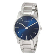  Shop Authentic Calvin Klein City Blue Dial Silver Steel Strap Watch for Men - K2G2114N - Luxxuri