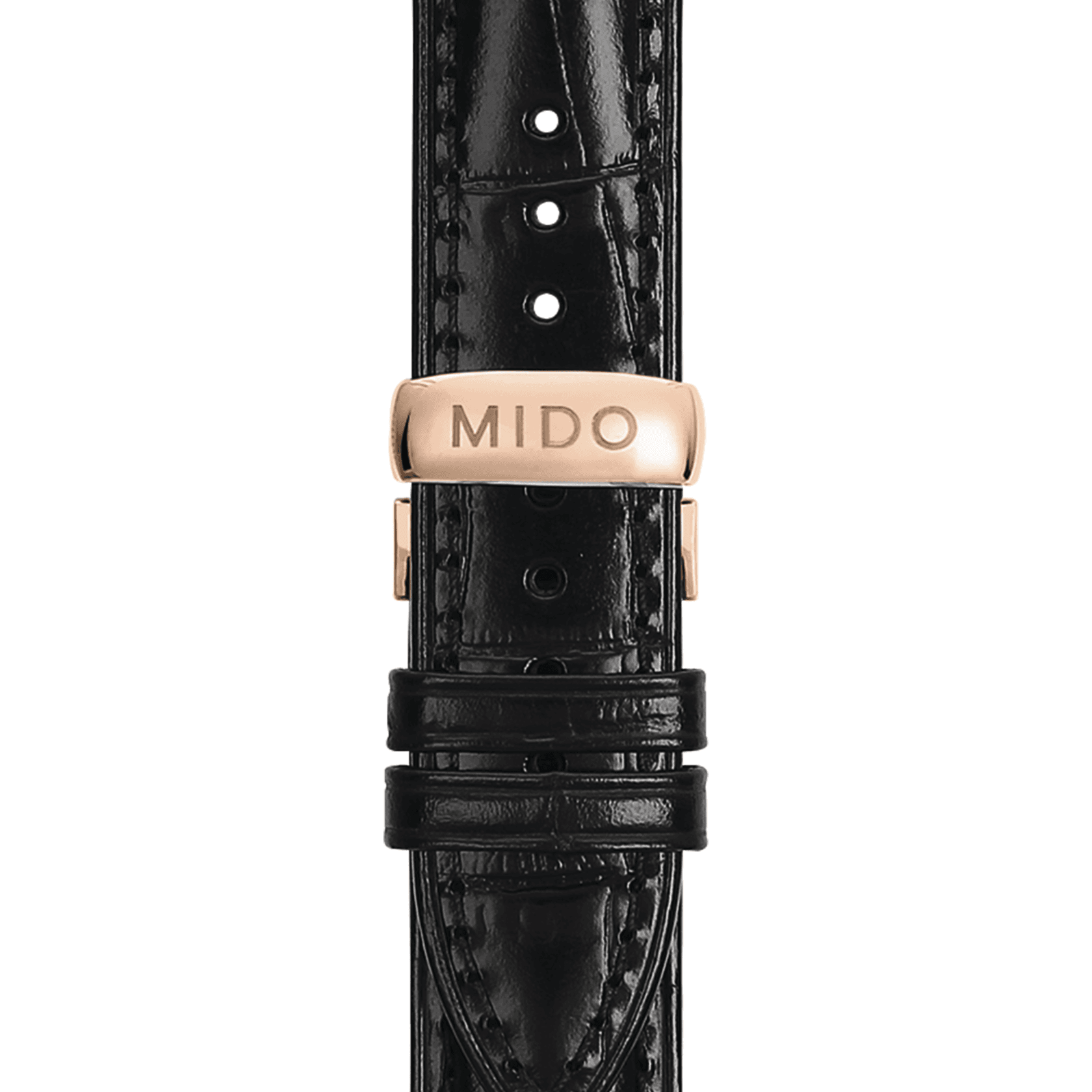  Shop Authentic Mido Baroncelli III Automatic Grey Dial Black Leather Strap Watch For Men - M8600.3.13.4 - Luxxuri