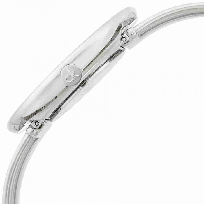 Shop Authentic Calvin Klein Drift Silver Dial Silver Steel Strap Watch for Women - K6S2N116 - Luxxuri