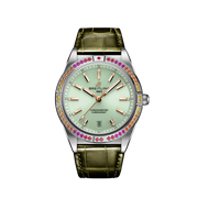  Shop Authentic Breitling Chronomat Automatic 36 South Sea Green Dial Green Leather Strap Watch for Women - A10380611L1P1 - Luxxuri