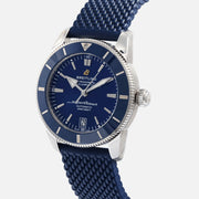  Shop Authentic Breitling Superocean Heritage B20 Automatic 42 Blue Dial Blue Mesh Bracelet Watch for Men - AB2010161C1S1 - Luxxuri