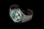  Shop Authentic Breitling Chronomat B01 42 Six Nations Ireland Green Dial Silver Steel Strap Watch for Men - AB0134A91L1A1 - Luxxuri