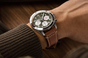  Shop Authentic Breitling Avi Chronograph 42 Mosquito Black Dial Brown Leather Strap Watch for Men - Y233801A1B1X1 - Luxxuri