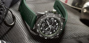  Shop Authentic Breitling Endurance Pro Black Dial Green Rubber Strap Watch for Men - X82310D31B1S1 - Luxxuri