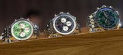  Shop Authentic Breitling Navitimer B01 Chronograph 43 Black Dial Silver Steel Strap Watch for Men - AB0138211B1A1 - Luxxuri