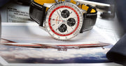 Shop Authentic Breitling Navitimer B01 Chronograph 43 Boeing 747 White Dial Black Leather Strap Watch for Men - AB01383B1G1P1 - Luxxuri
