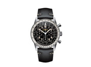  Shop Authentic Breitling Navitimer Ref. 806 1959 Re-Edition Black Dial Brown Leather Strap Watch for Men - AB0910371B1X1 - Luxxuri