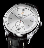  Shop Authentic Breitling Premier Automatic 40mm Silver Dial Black Leather Strap Watch for Men - A37340351G1P1 - Luxxuri