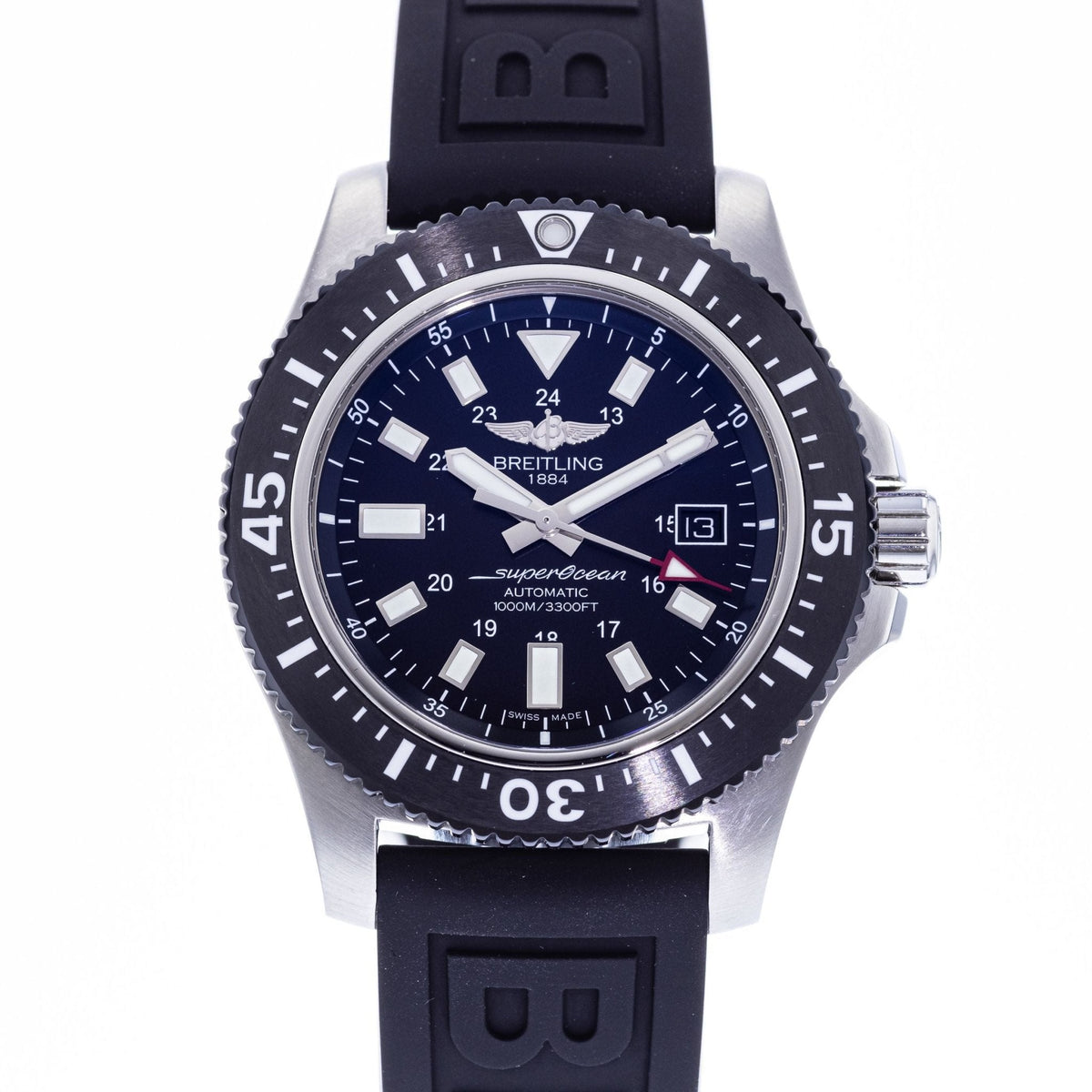  Shop Authentic Breitling Superocean Special 44mm Ceramic Bezel Mens Watch - Y1739310/BF45 - Luxxuri
