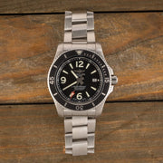  Shop Authentic Breitling Superocean Automatic 44mm Black Dial Silver Steel Strap Watch for Men - A17367D71B1A1 - Luxxuri