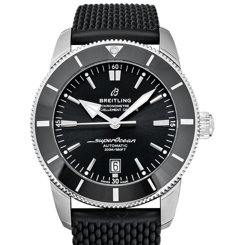  Shop Authentic Breitling Superocean Heritage B20 Automatic 44 Black Dial Black Mesh Bracelet Watch for Men - AB2030121B1S1 - Luxxuri