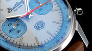  Shop Authentic Breitling Top Time Deus Limited Edition White Dial Brown Leather Strap Watch for Men - A233112A1A1X1 - Luxxuri
