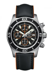  Shop Authentic Breitling Superocean Chronograph II Black Dial 44mm Automatic Mens Watch - A1334102/BA85 - Luxxuri
