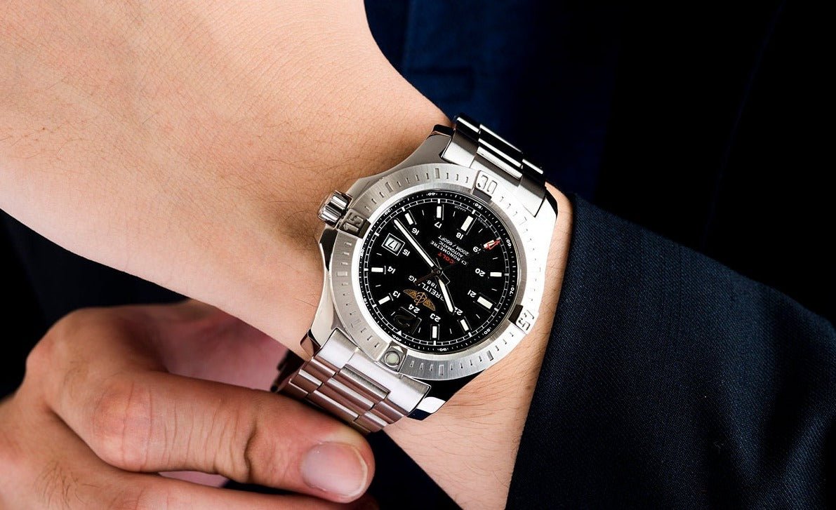  Shop Authentic Breitling Colt Automatic 44mm Black Dial Stainless Steel Mens Watch - A1738811/BD44/173A - Luxxuri