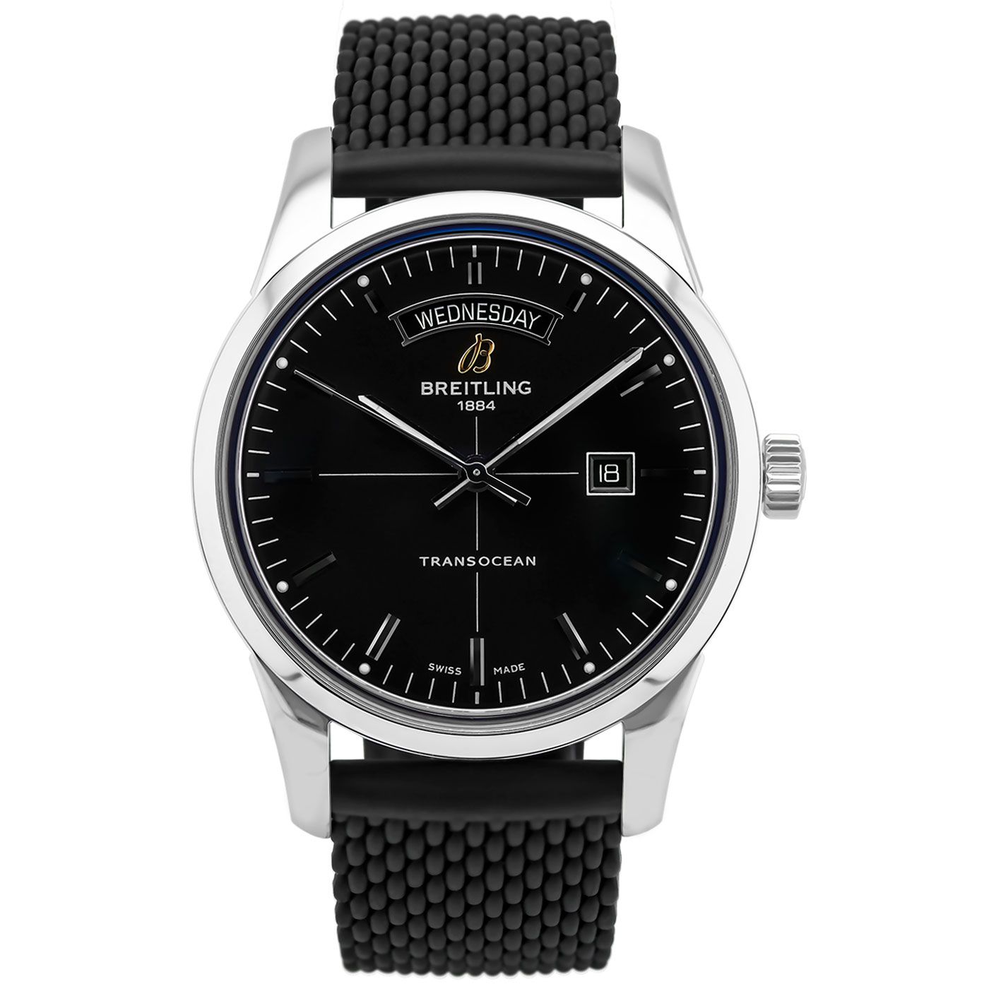  Shop Authentic Breitling Transocean Day & Date 43mm Automatic Mens Watch - A4531012/BB69/280S/ A20S.1 - Luxxuri
