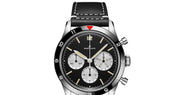  Shop Authentic Breitling Avi Ref. 765 1964 Re Edition Black Dial Black Leather Strap Watch for Men - AB09451A1B1X1 - Luxxuri